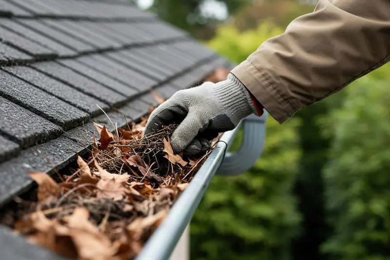 Gutter cleaning service